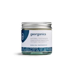 Georganics Natural Mineral-Rich Toothpaste 60ml - English Peppermint