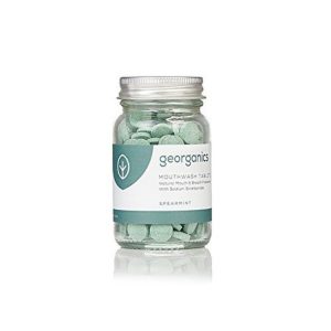 Georganics Natural Mouthwash Tablets - Spearmint