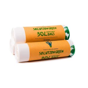 Solution Green 30L Compostable Bin Liners