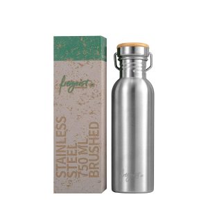 stainless steel plastic free water bottle