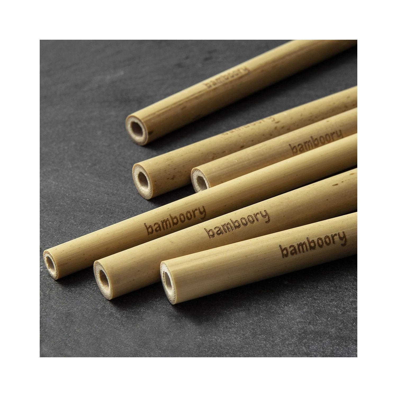 Bamboo drinking straws 12pcs Bamboo drinking straws 12pcs