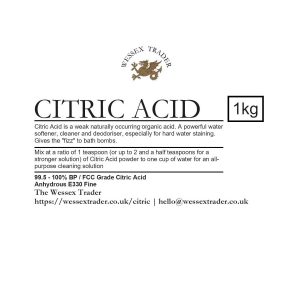 Citric Acid general purpose cleaner 1KG