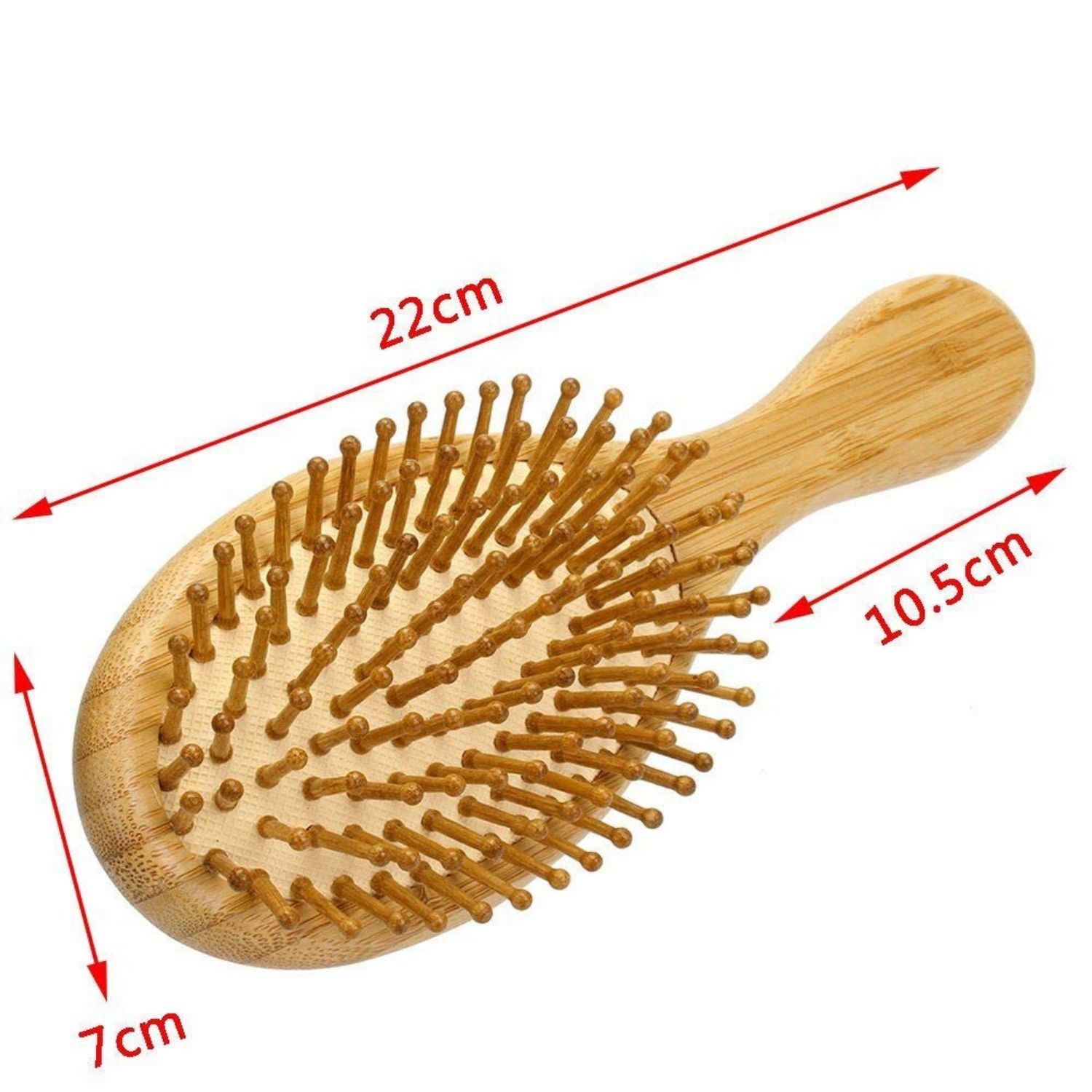 Neverland Beauty Natural bamboo Hair Brush Dimensions Neverland Beauty Natural bamboo Hair Brush Dimensions