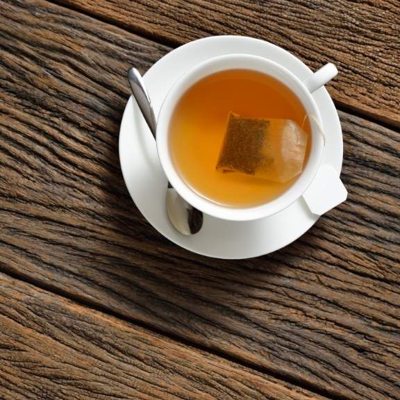 Home composting tea bags
